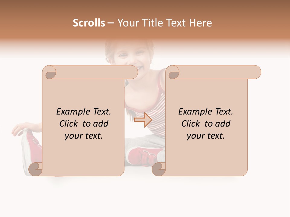 Kid People Gymnastic PowerPoint Template