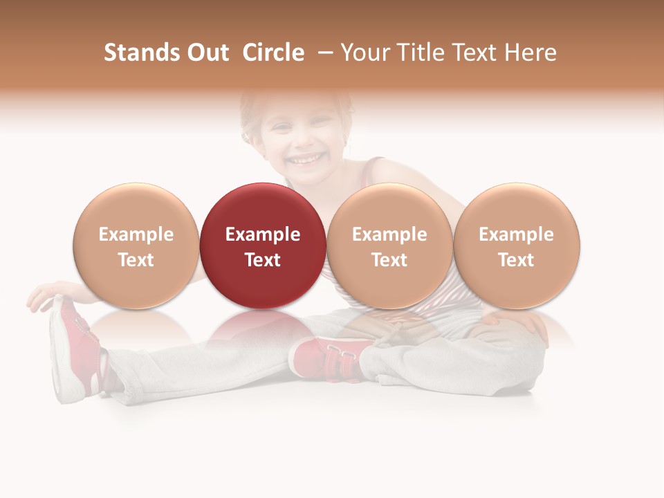 Kid People Gymnastic PowerPoint Template
