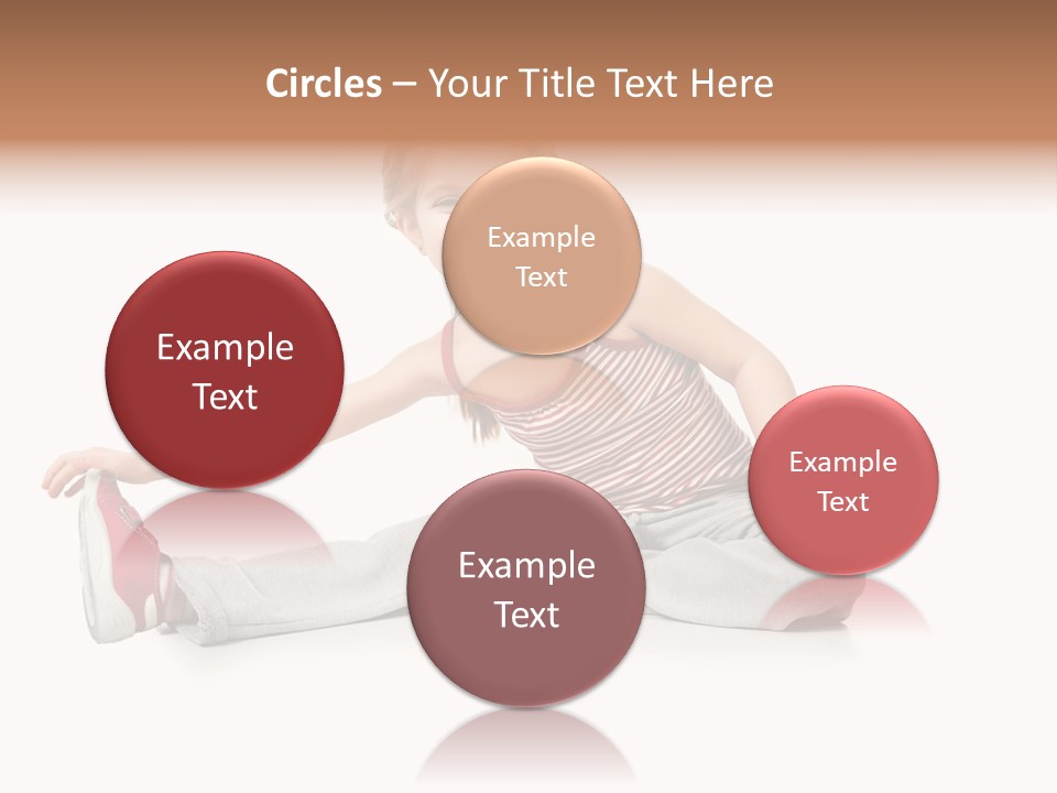 Kid People Gymnastic PowerPoint Template