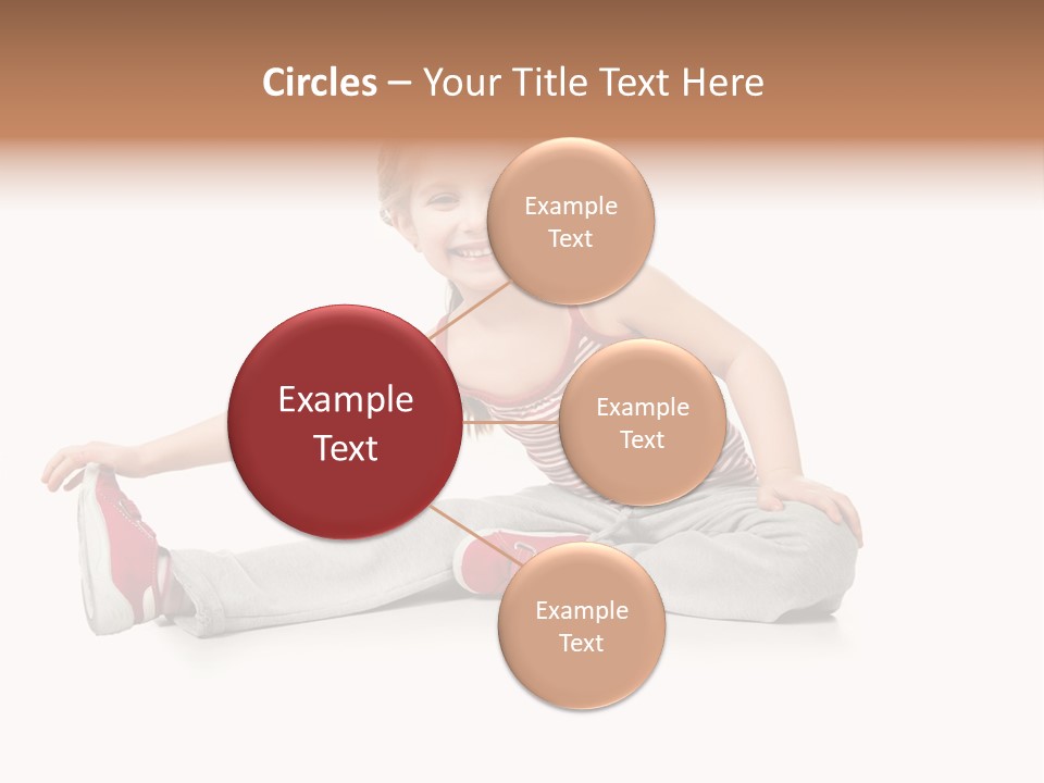 Kid People Gymnastic PowerPoint Template