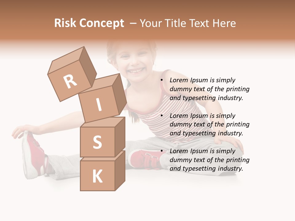 Kid People Gymnastic PowerPoint Template