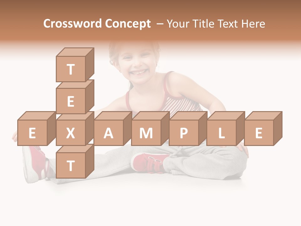 Kid People Gymnastic PowerPoint Template