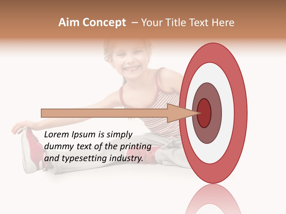 Kid People Gymnastic PowerPoint Template
