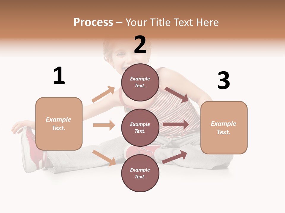 Kid People Gymnastic PowerPoint Template