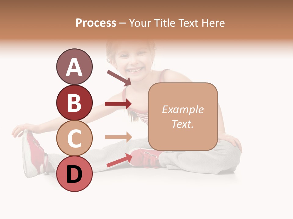 Kid People Gymnastic PowerPoint Template