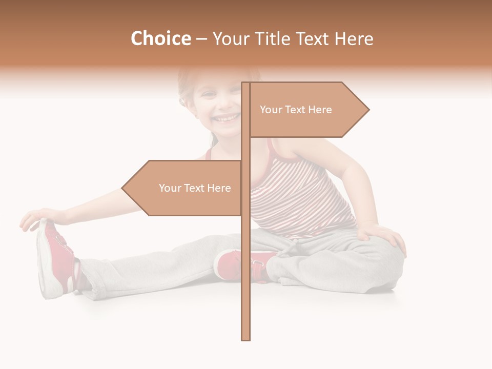 Kid People Gymnastic PowerPoint Template