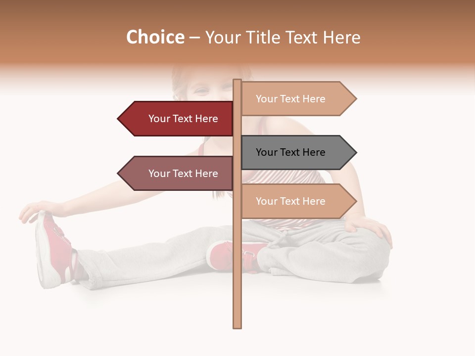 Kid People Gymnastic PowerPoint Template