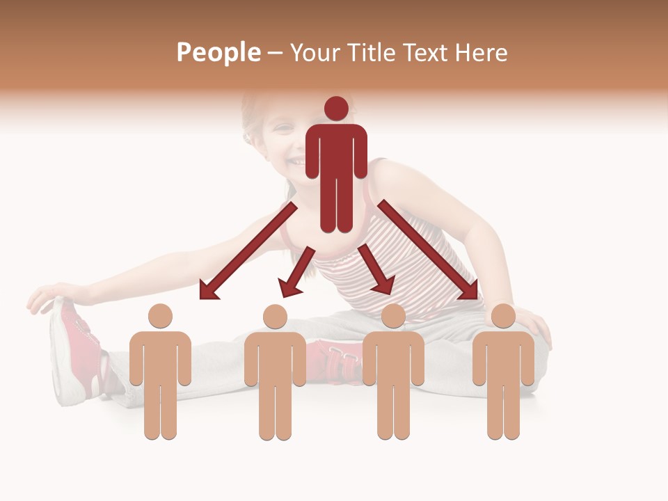 Kid People Gymnastic PowerPoint Template