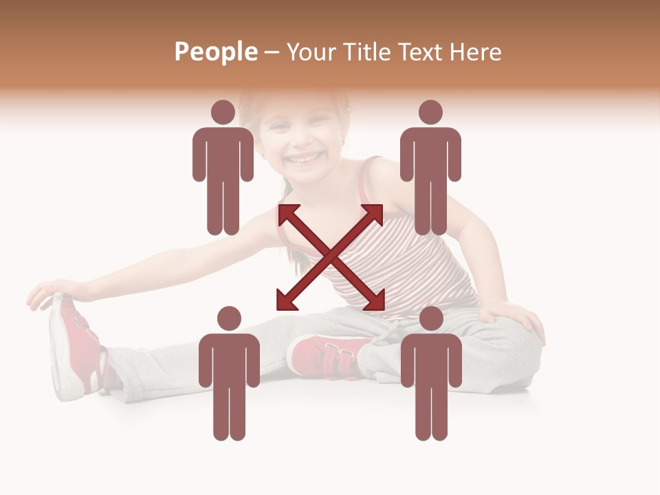 Kid People Gymnastic PowerPoint Template