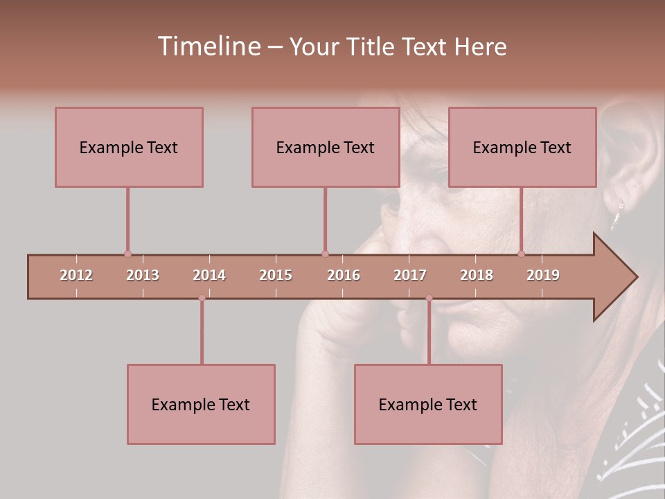 Background Old Trauma PowerPoint Template