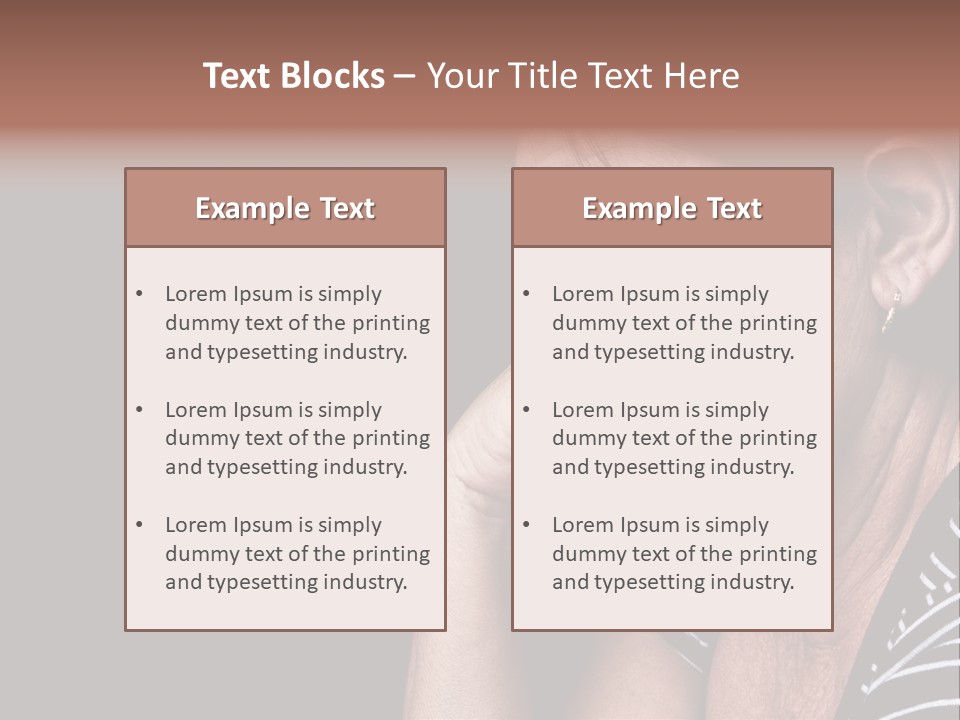 Background Old Trauma PowerPoint Template