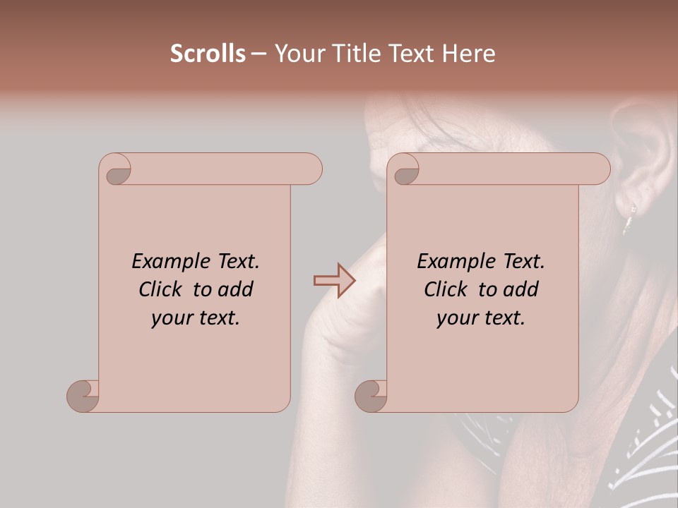 Background Old Trauma PowerPoint Template