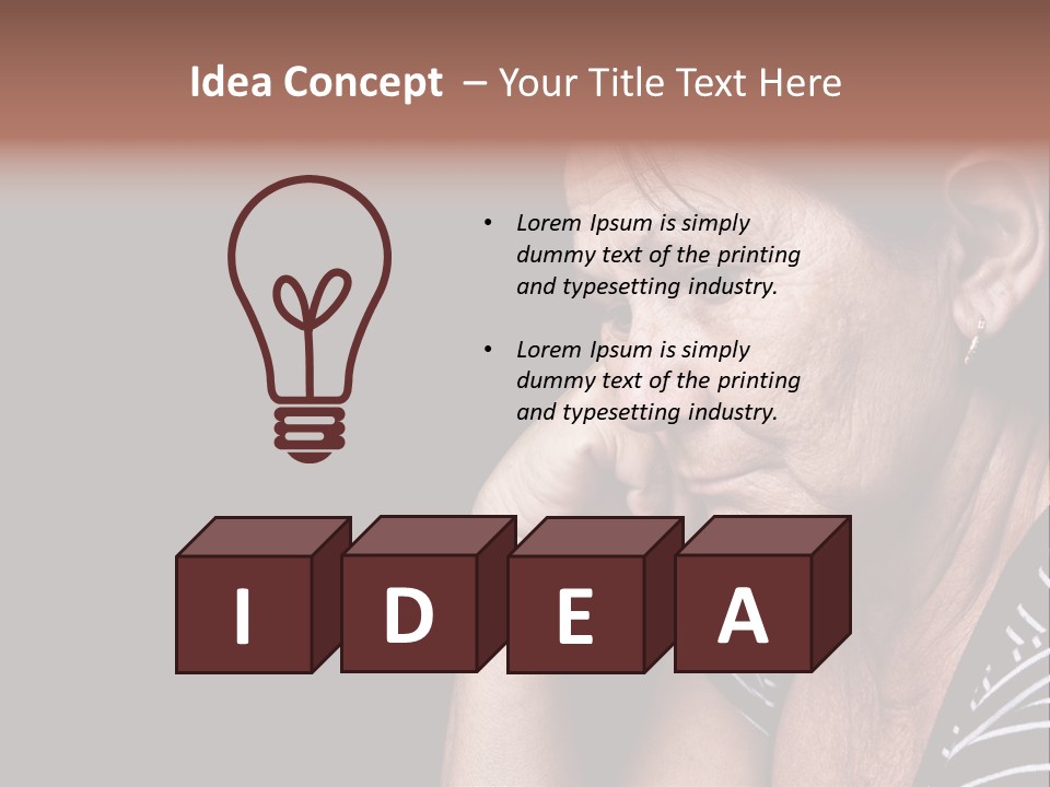 Background Old Trauma PowerPoint Template