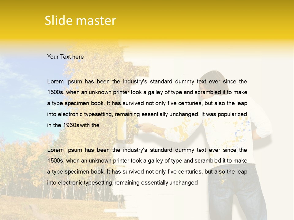 Wall Ecologic Eco PowerPoint Template