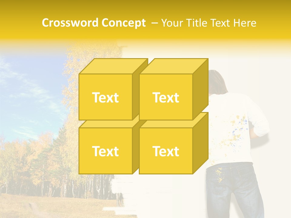 Wall Ecologic Eco PowerPoint Template