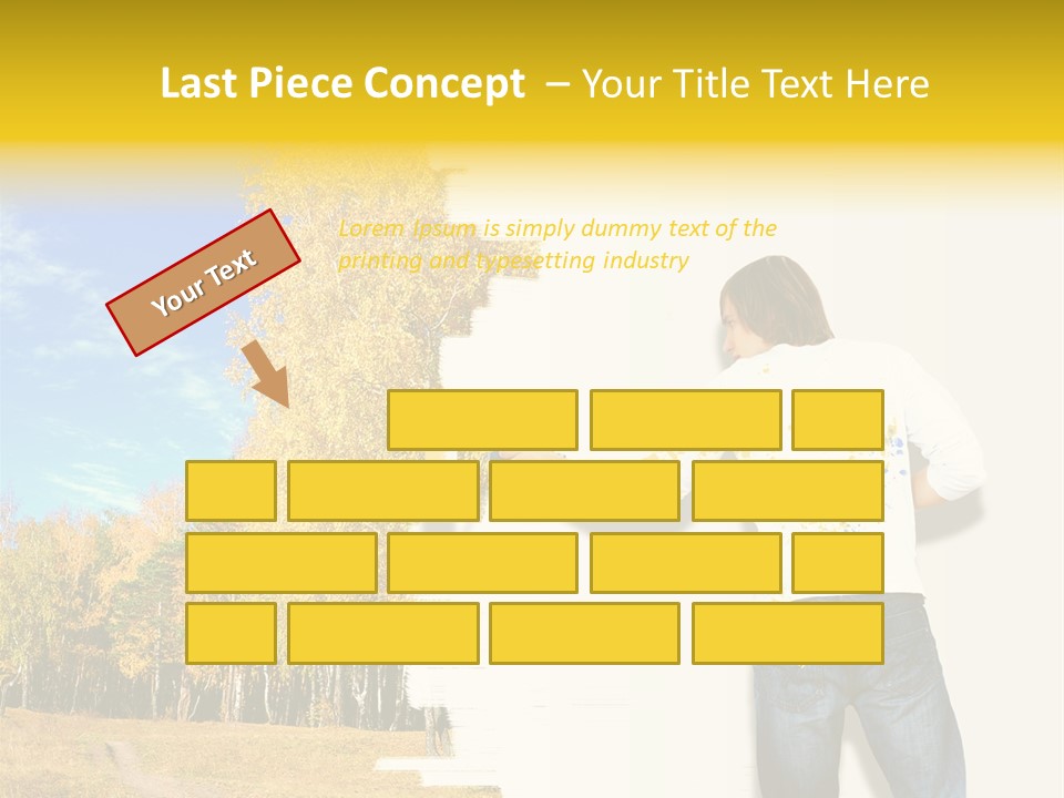 Wall Ecologic Eco PowerPoint Template