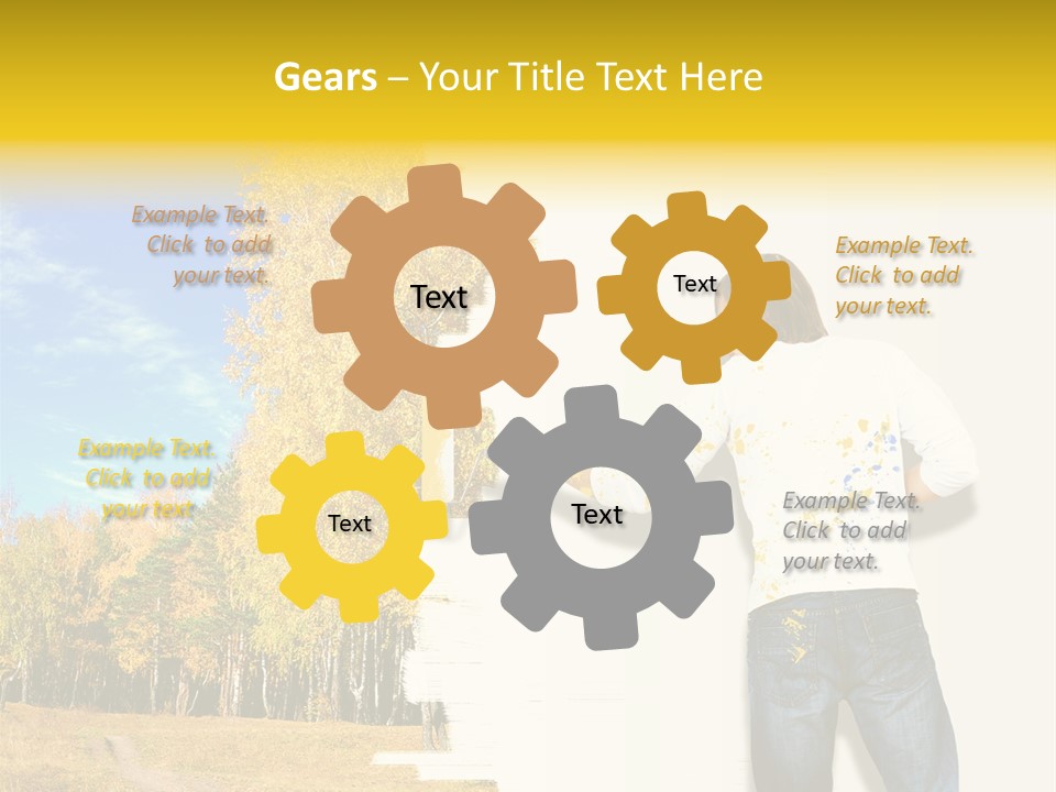 Wall Ecologic Eco PowerPoint Template