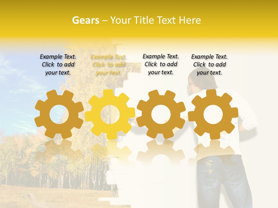 Wall Ecologic Eco PowerPoint Template