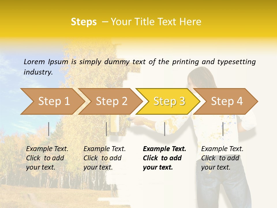 Wall Ecologic Eco PowerPoint Template