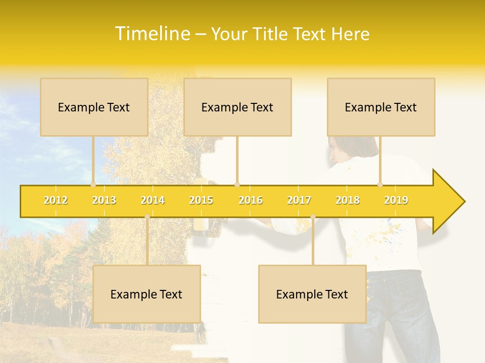 Wall Ecologic Eco PowerPoint Template