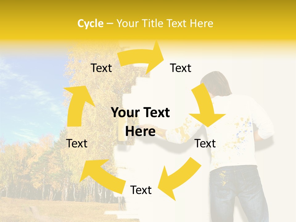 Wall Ecologic Eco PowerPoint Template