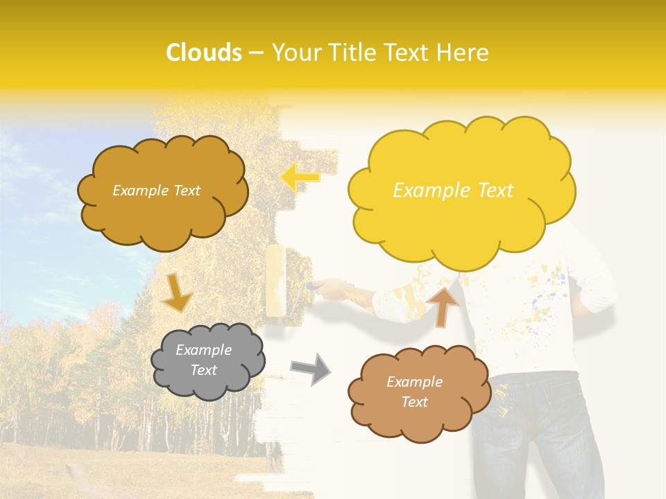 Wall Ecologic Eco PowerPoint Template