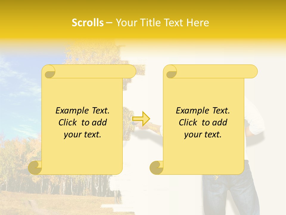 Wall Ecologic Eco PowerPoint Template