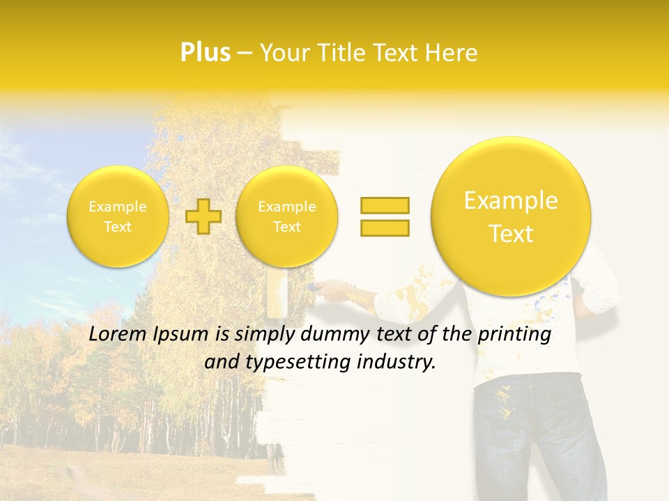 Wall Ecologic Eco PowerPoint Template