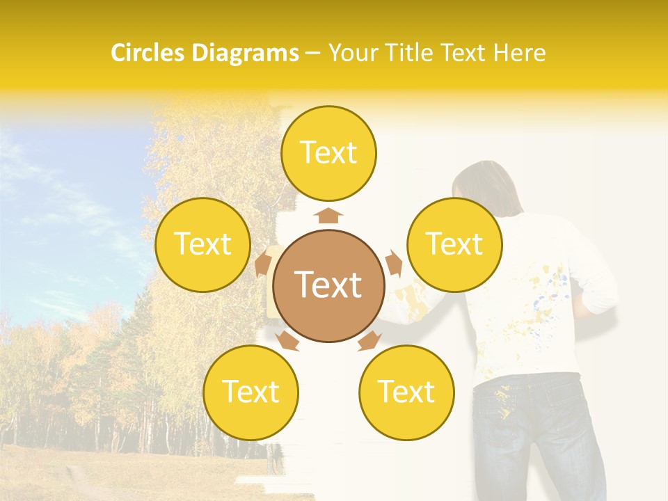 Wall Ecologic Eco PowerPoint Template