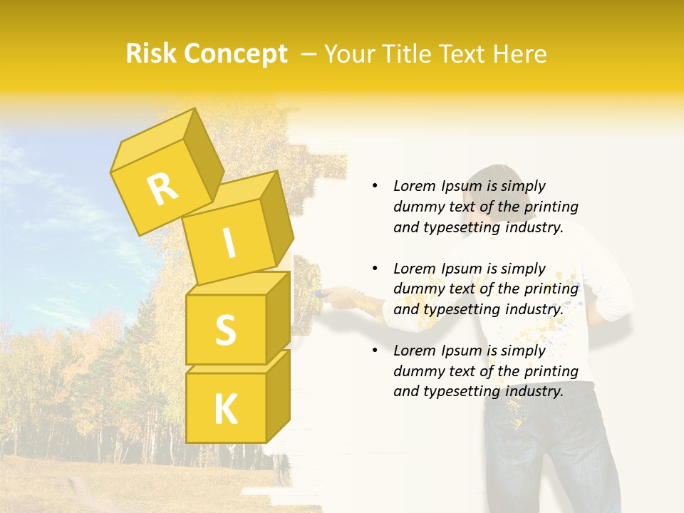 Wall Ecologic Eco PowerPoint Template