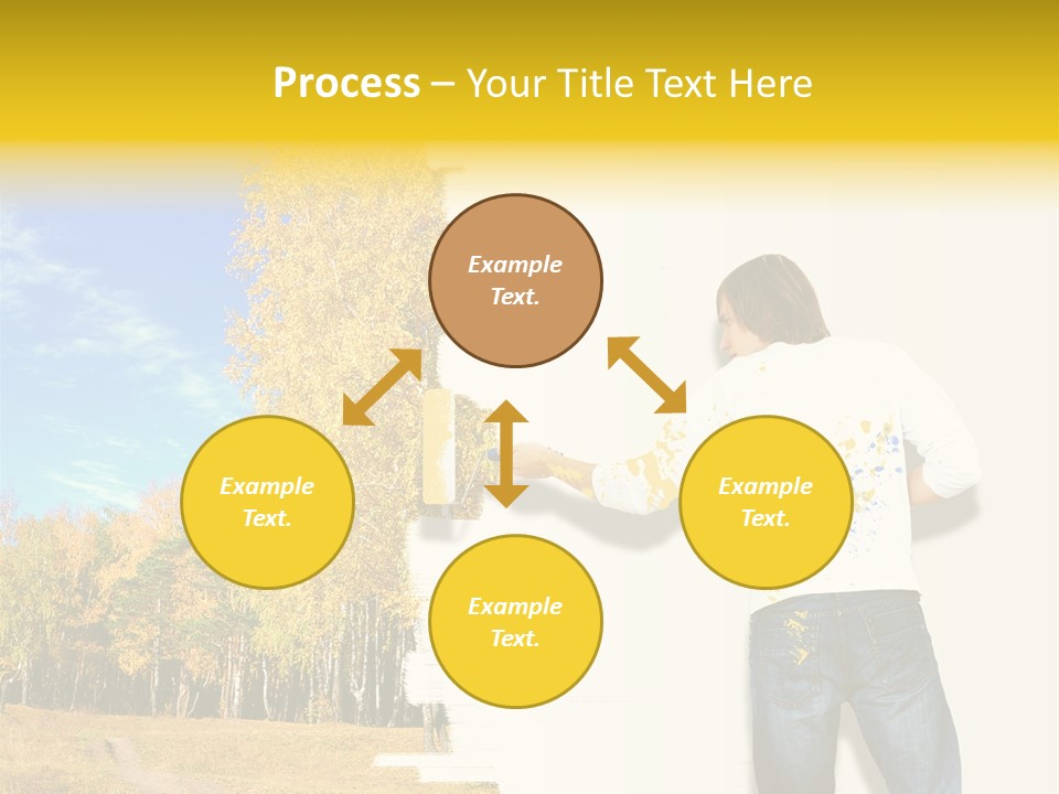 Wall Ecologic Eco PowerPoint Template