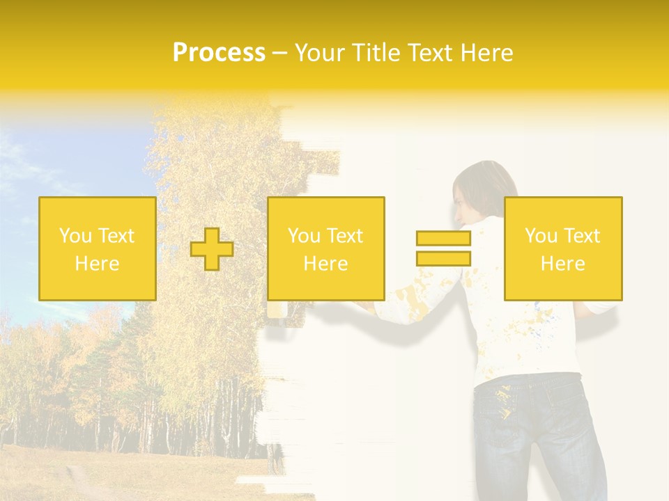 Wall Ecologic Eco PowerPoint Template