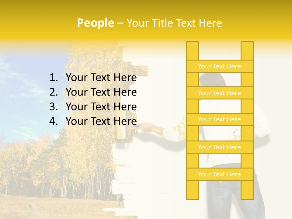 Wall Ecologic Eco PowerPoint Template