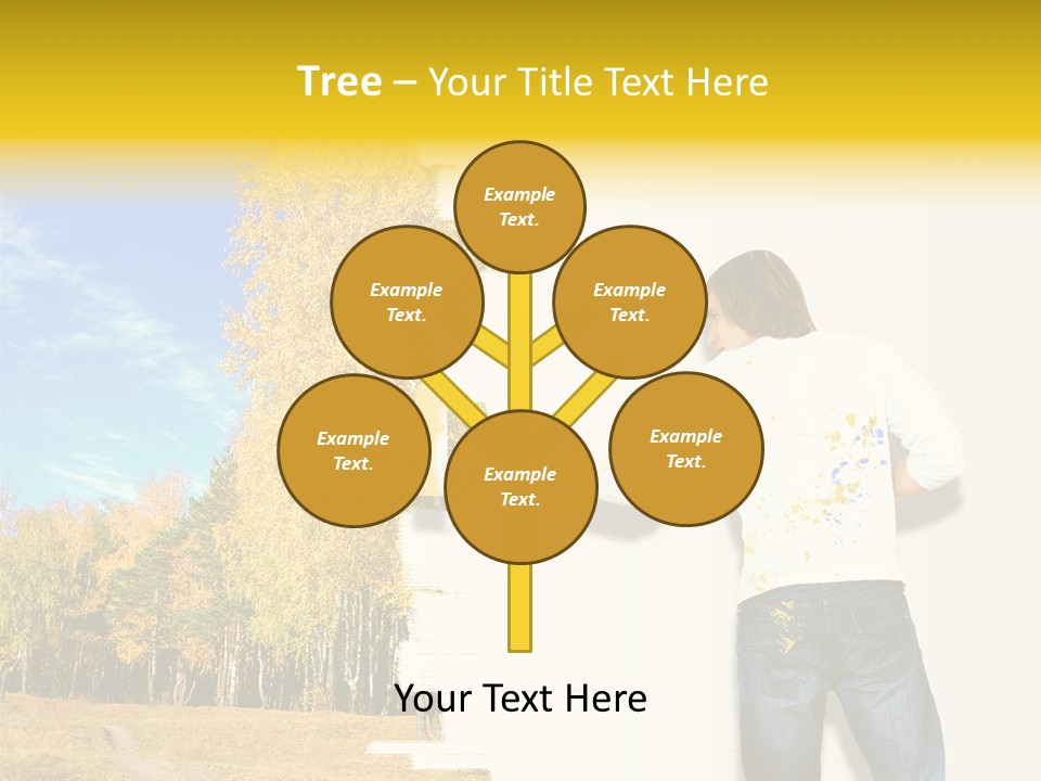 Wall Ecologic Eco PowerPoint Template