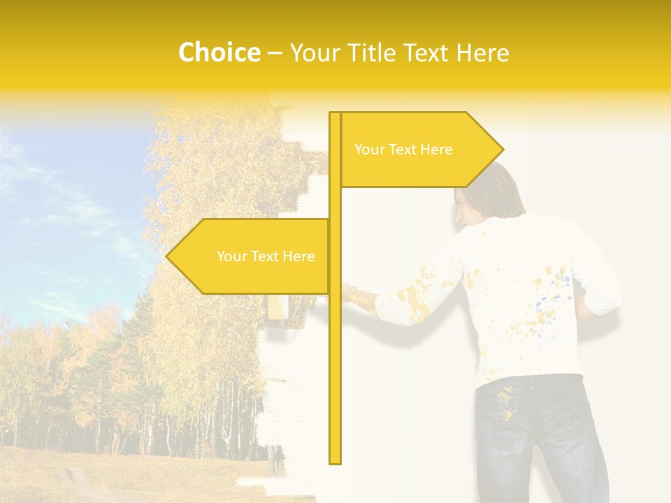 Wall Ecologic Eco PowerPoint Template