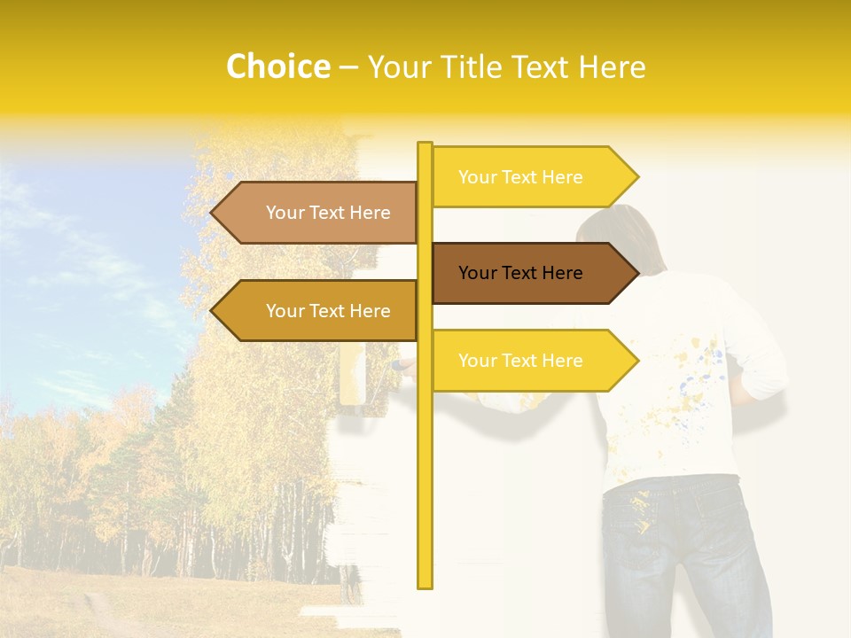 Wall Ecologic Eco PowerPoint Template