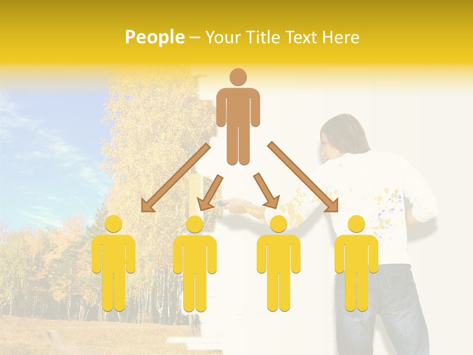 Wall Ecologic Eco PowerPoint Template