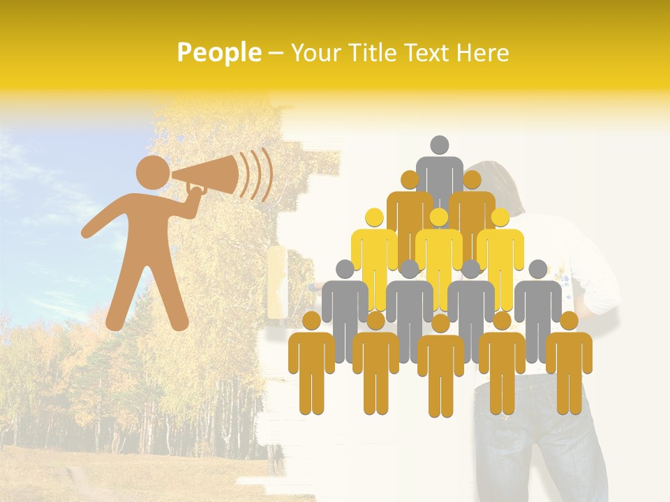 Wall Ecologic Eco PowerPoint Template