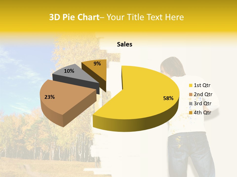 Wall Ecologic Eco PowerPoint Template