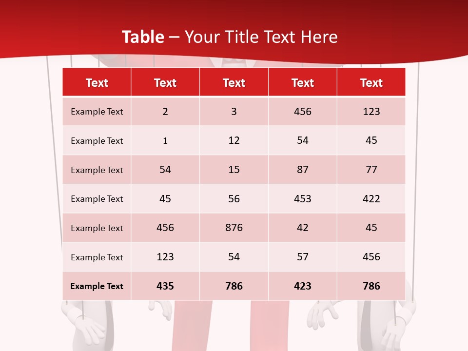 Controlling White Rope PowerPoint Template