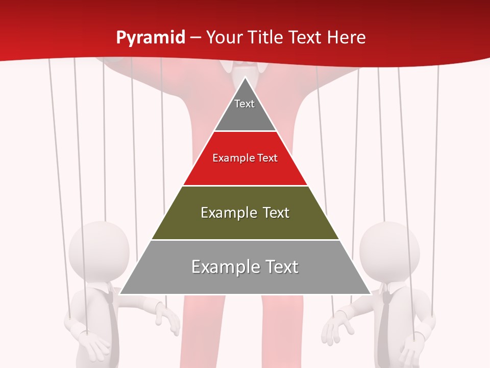 Controlling White Rope PowerPoint Template