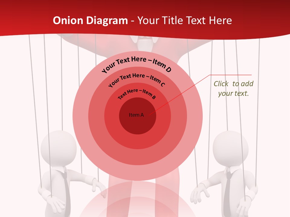 Controlling White Rope PowerPoint Template