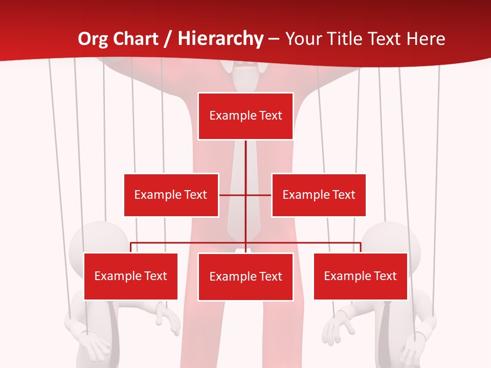 Controlling White Rope PowerPoint Template