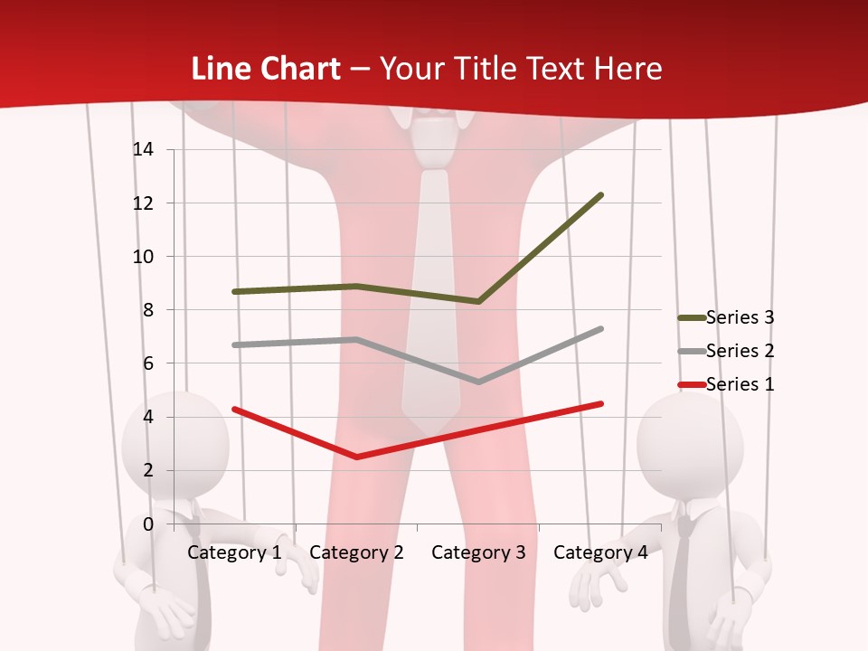 Controlling White Rope PowerPoint Template