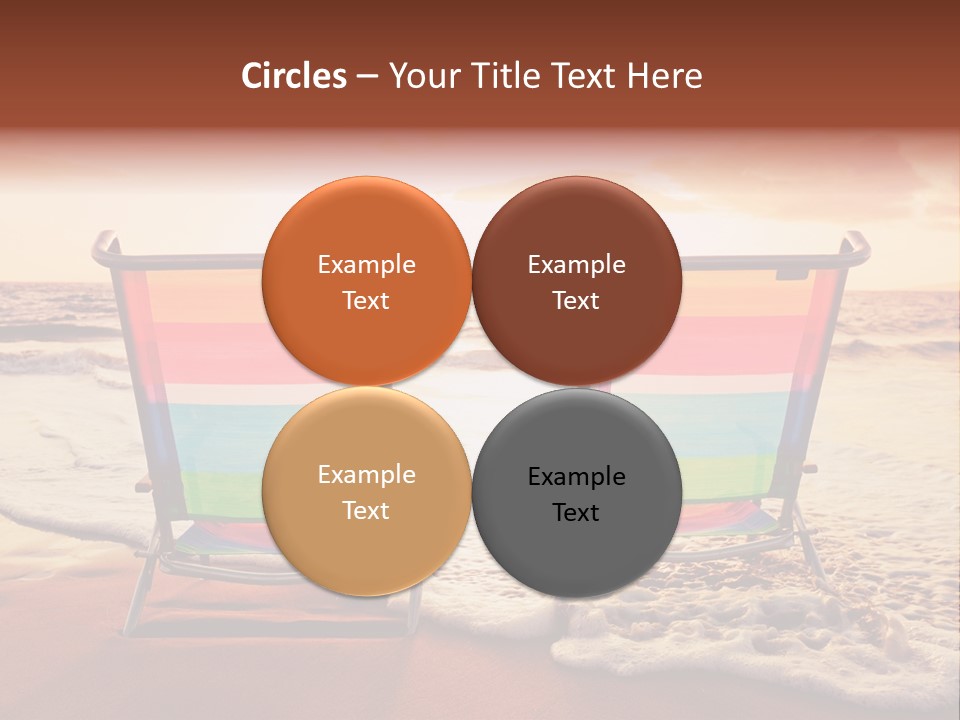 Two Coast Seaside PowerPoint Template