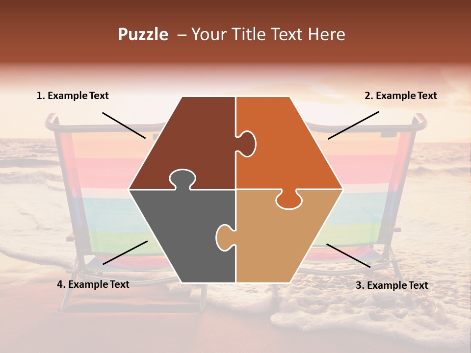 Two Coast Seaside PowerPoint Template