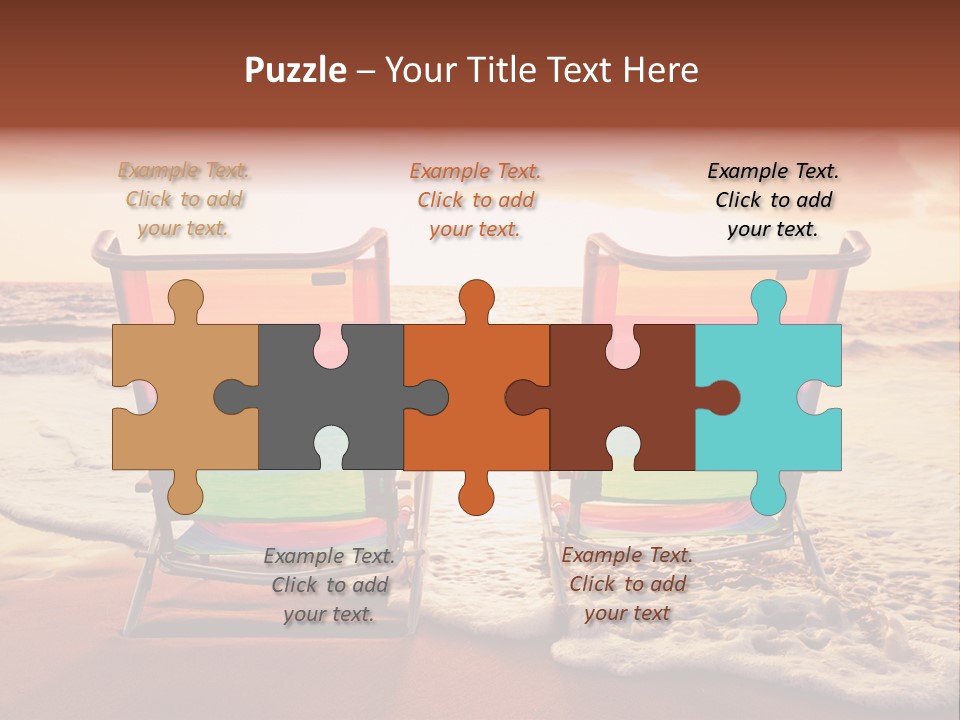 Two Coast Seaside PowerPoint Template