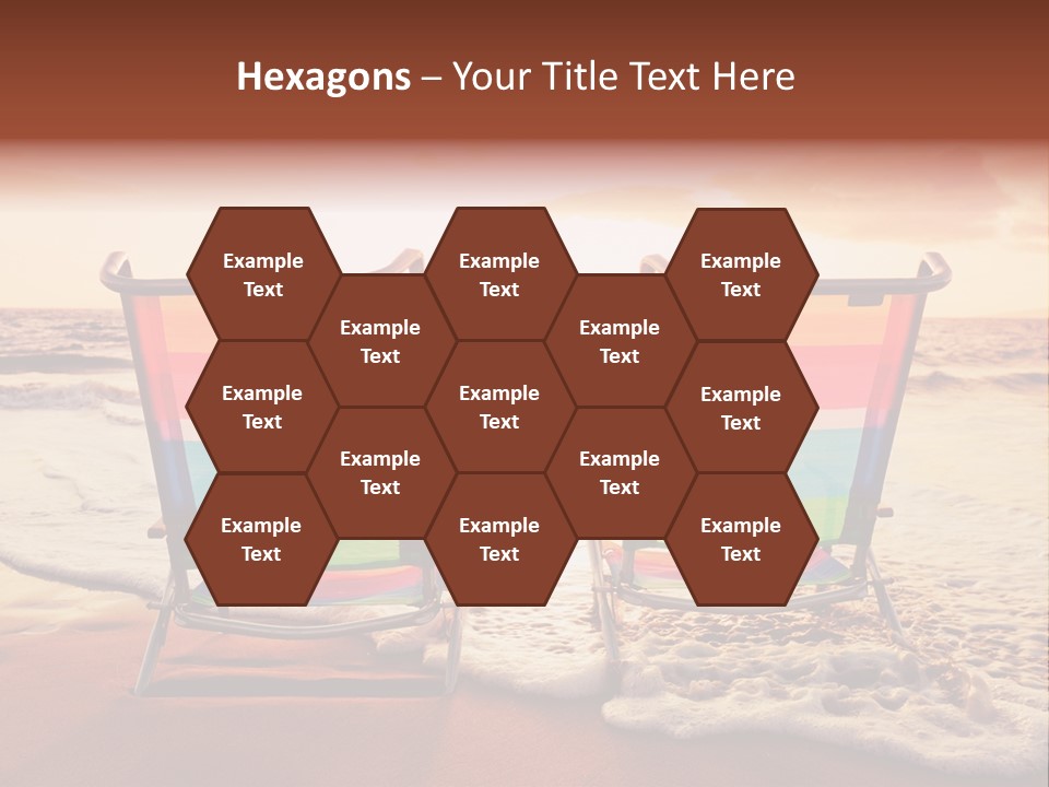 Two Coast Seaside PowerPoint Template