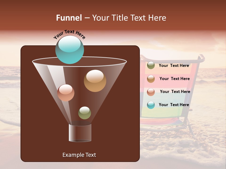 Two Coast Seaside PowerPoint Template