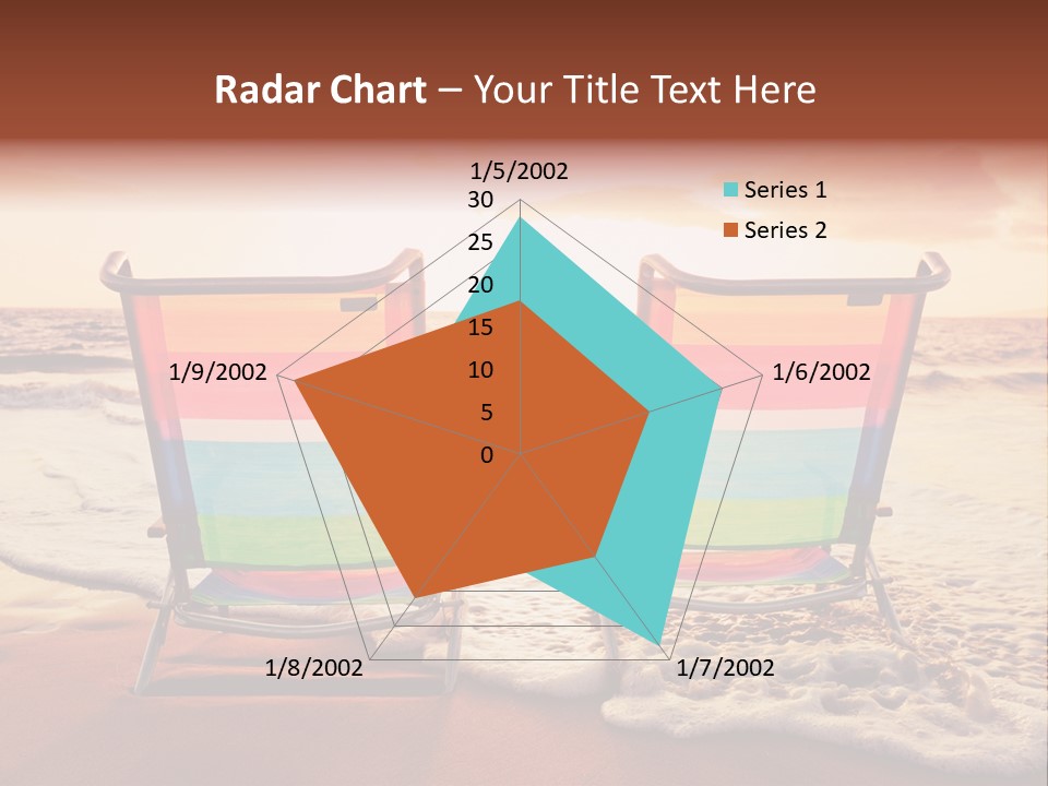 Two Coast Seaside PowerPoint Template